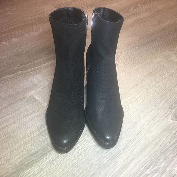 DOLCE VITA Asha Boot Black Nubuck Size 8 - Picture 6 of 9